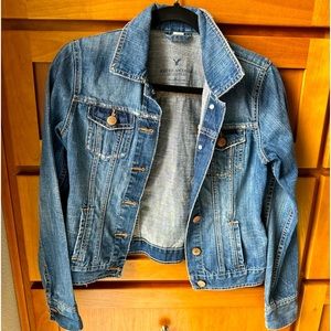 American Eagle jean jacket size Small
